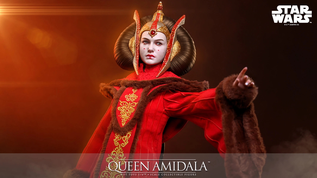Anteprima: Queen Amidala sfoggia tutto il suo splendore nella nuova figure Hot Toys