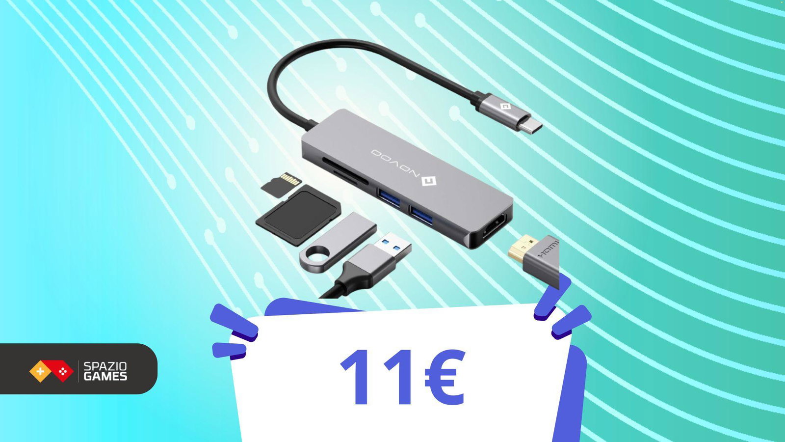 Anteprima: Basta poco per fare la differenza: scopri l’HUB completo a 11€