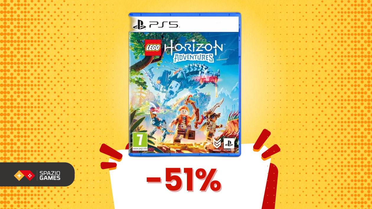 Immagine di Gaming PS5 in sconto: LEGO Horizon Adventures quasi regalato su Amazon
