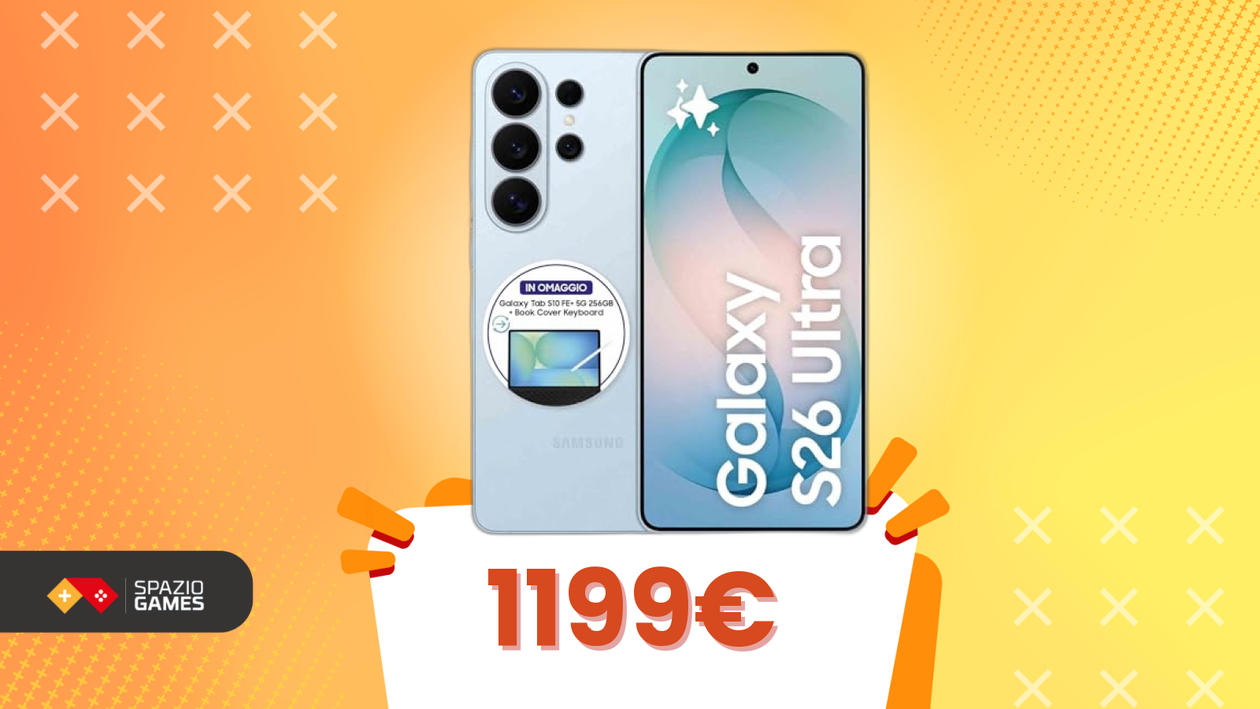 Immagine di Galaxy S26 Ultra: promo al rush finale con tablet + keyboard gratis