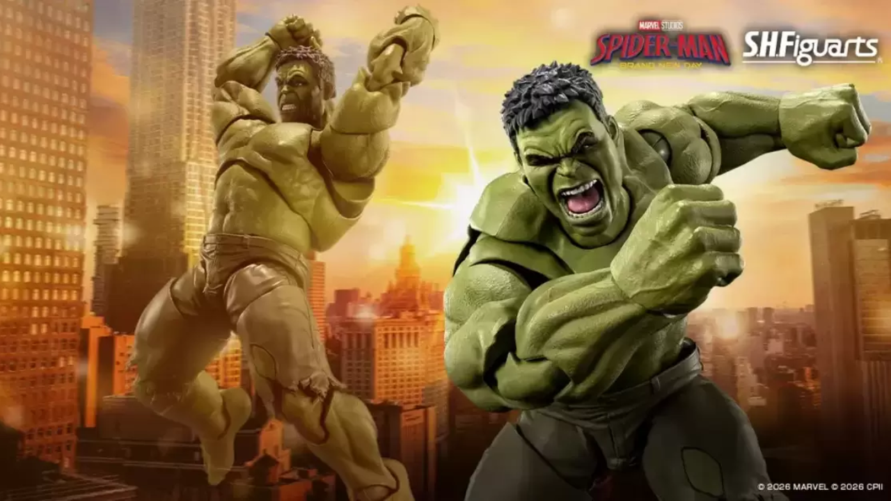 Anteprima: Hulk pronto a distruggere tutto nella nuova SH Figuarts Marvel