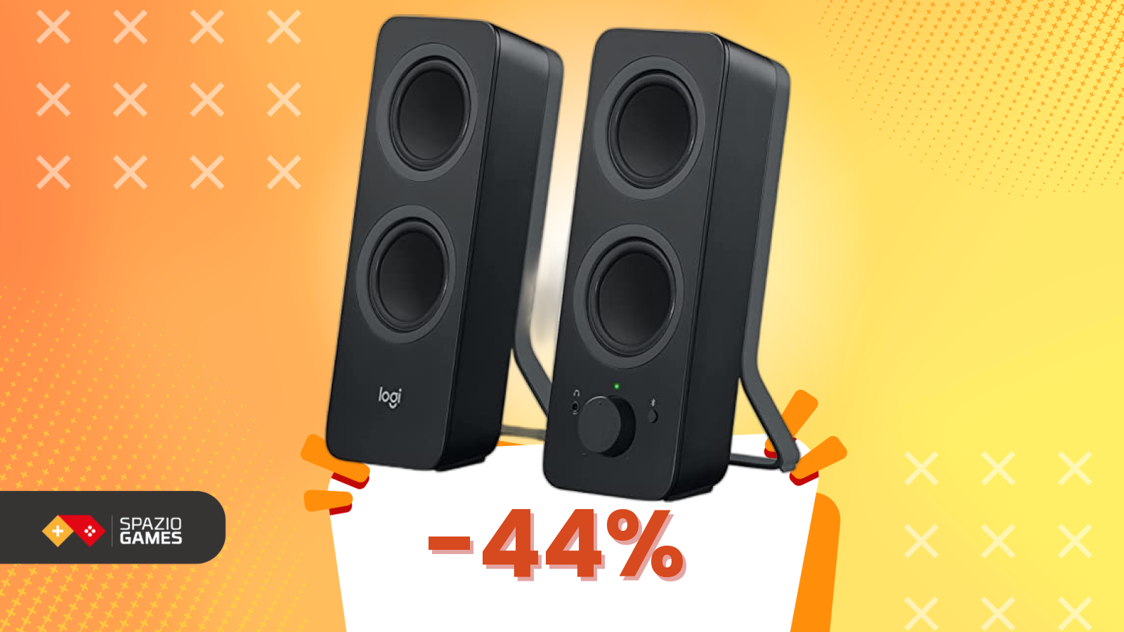 Anteprima: Logitech speaker: qualità da 70€ oggi a prezzo ribassato di 40€