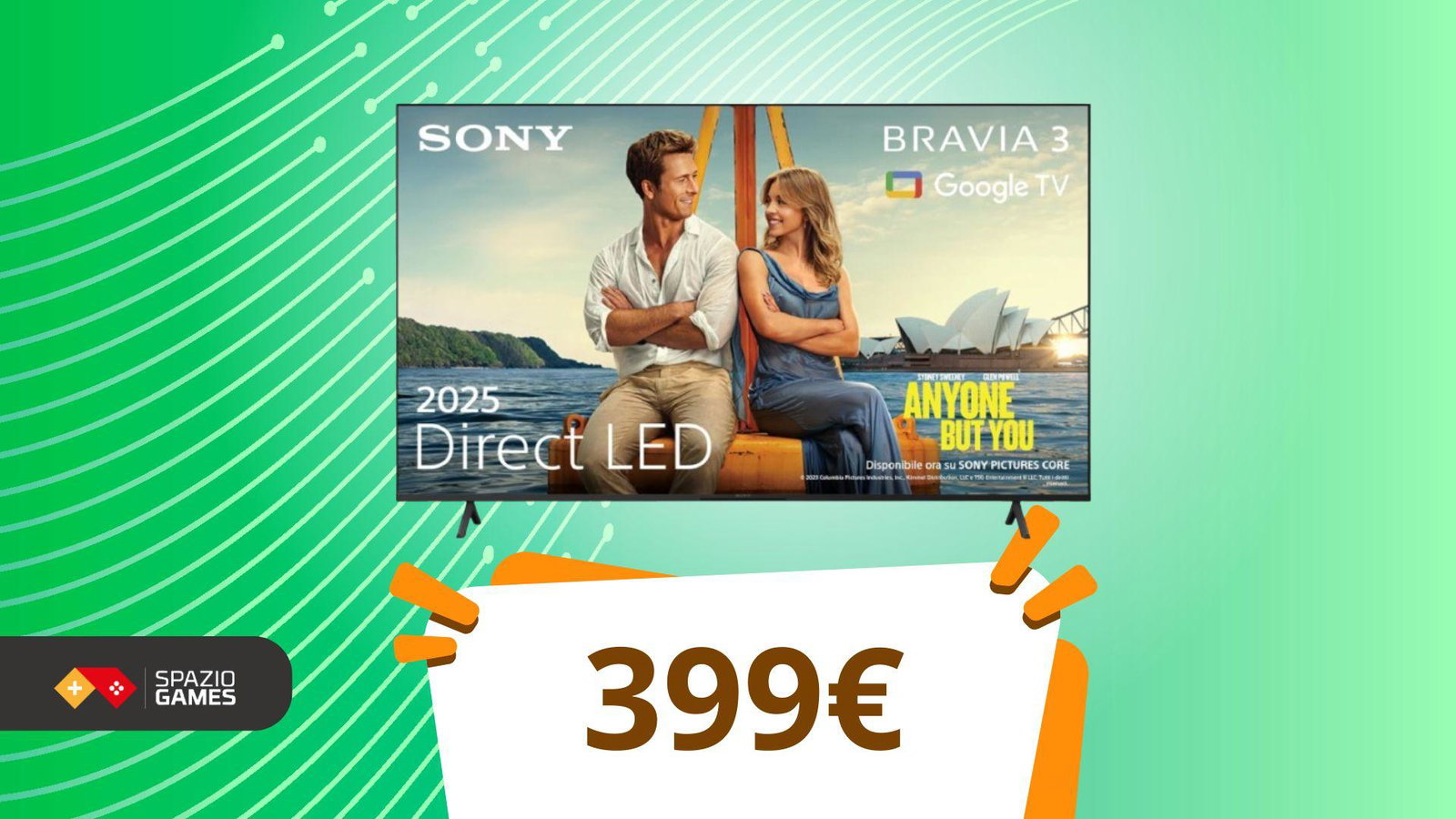 Anteprima: Era tra le più costose: oggi questa TV Sony a 399€ stupisce tutti