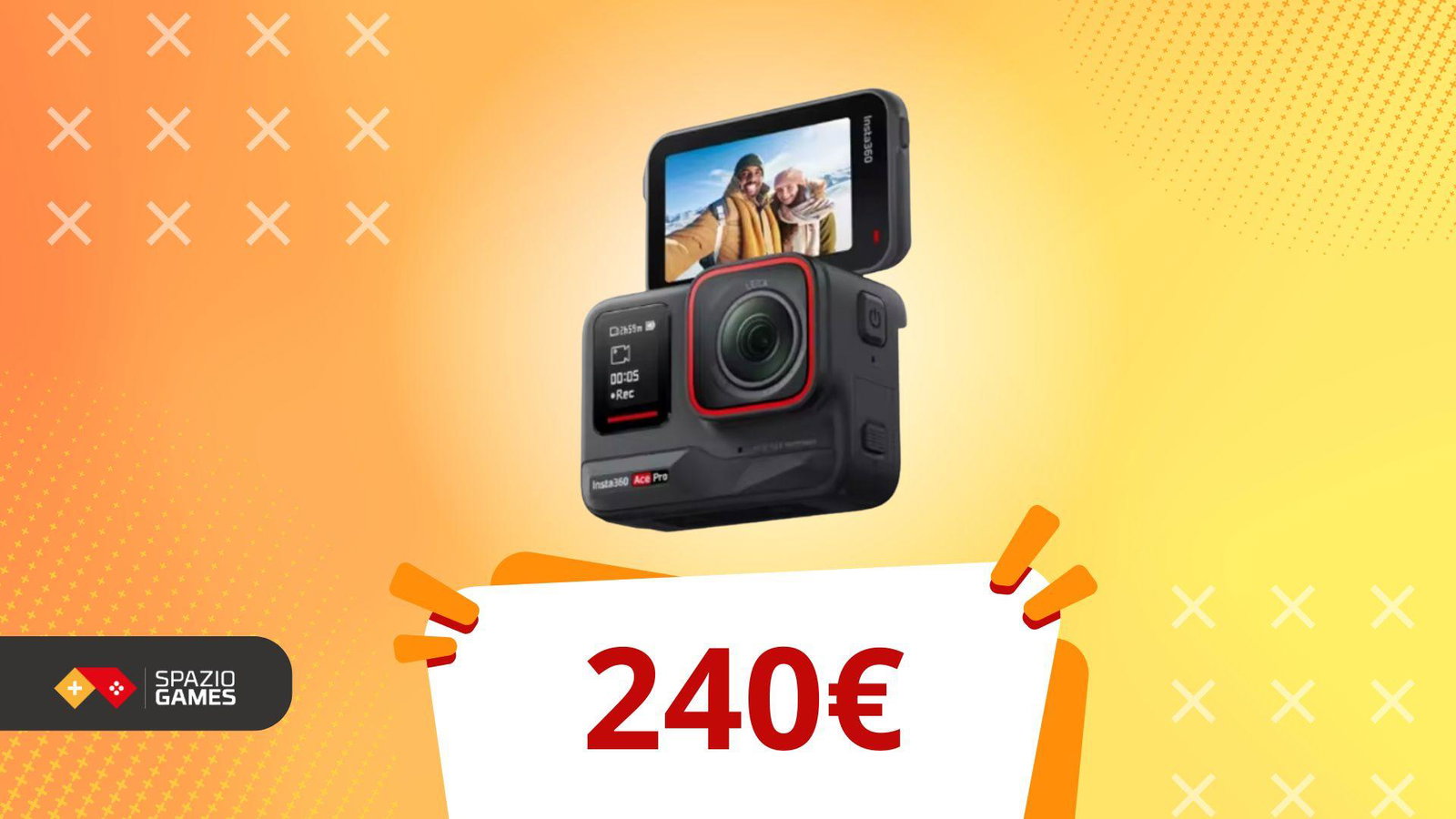 Anteprima: Insta360 in offerta shock su AliExpress: se lo scopri tardi è già finita