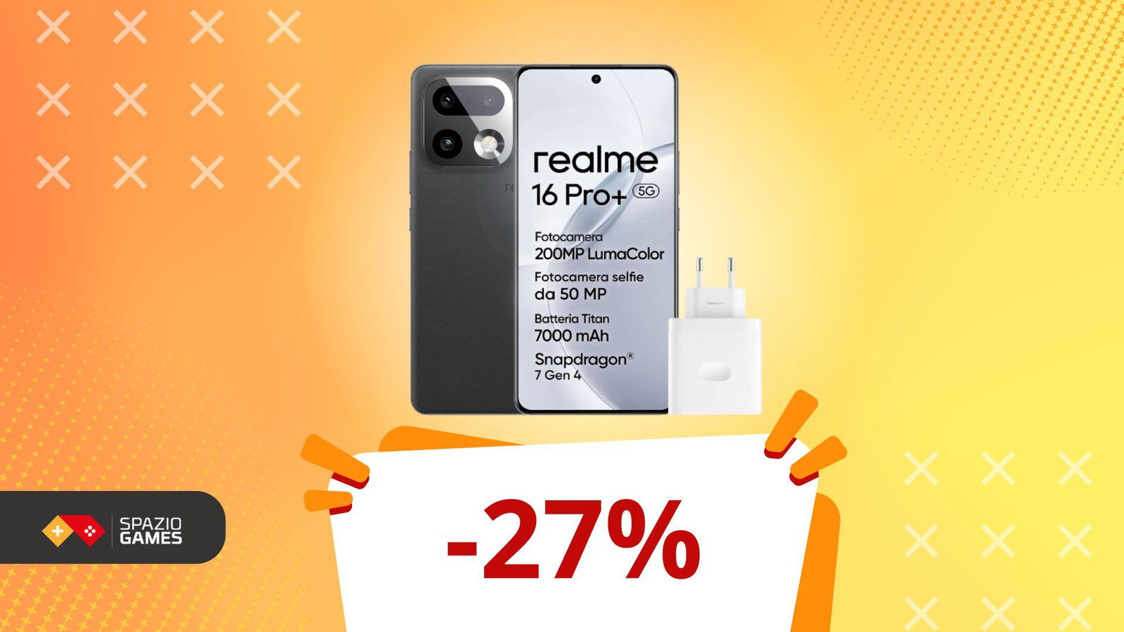 Con il realme 16 Pro+ in offerta a 389€, la scelta del telefono diventa immediata
