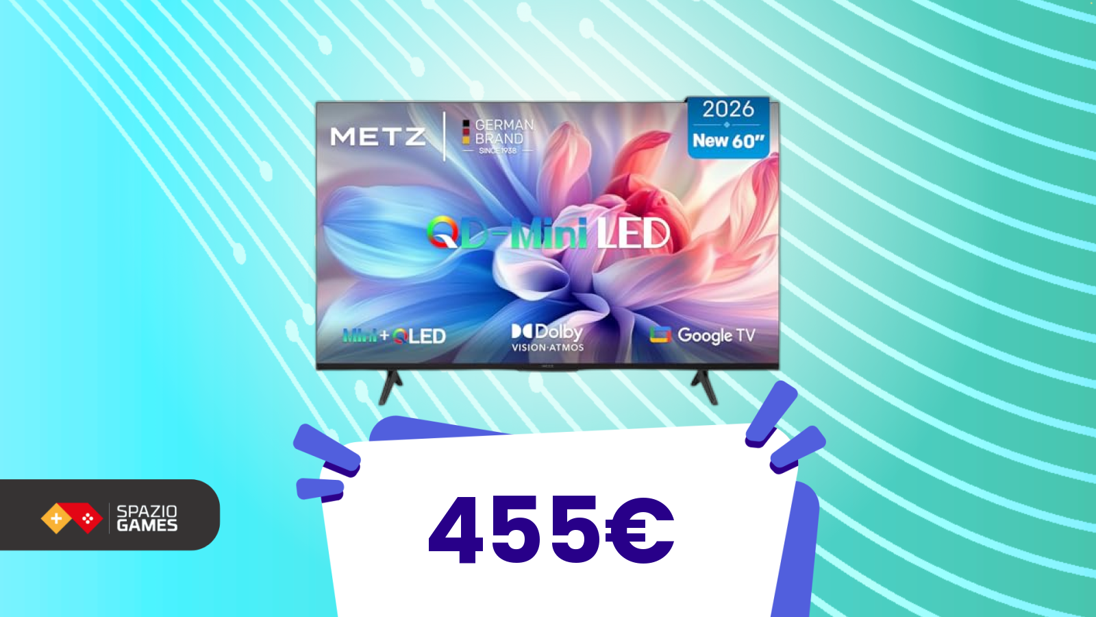 Quando il formato più grande costa meno del più piccolo: TV da 60" in offerta