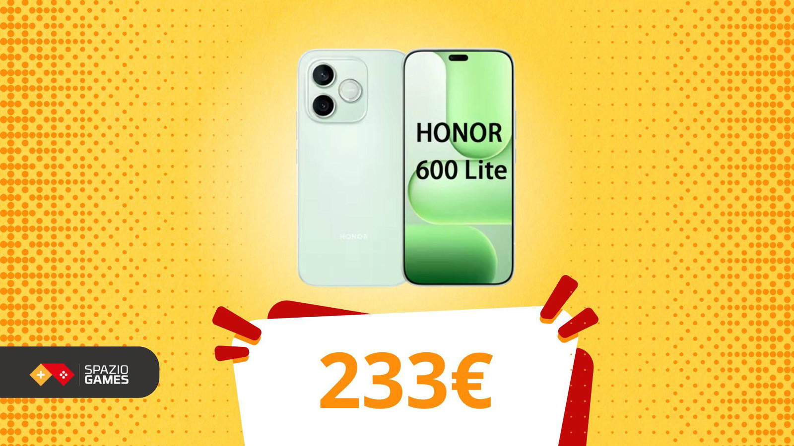 Essenziale, economico, attuale: HONOR 600 Lite è il giusto compromesso su AliExpress