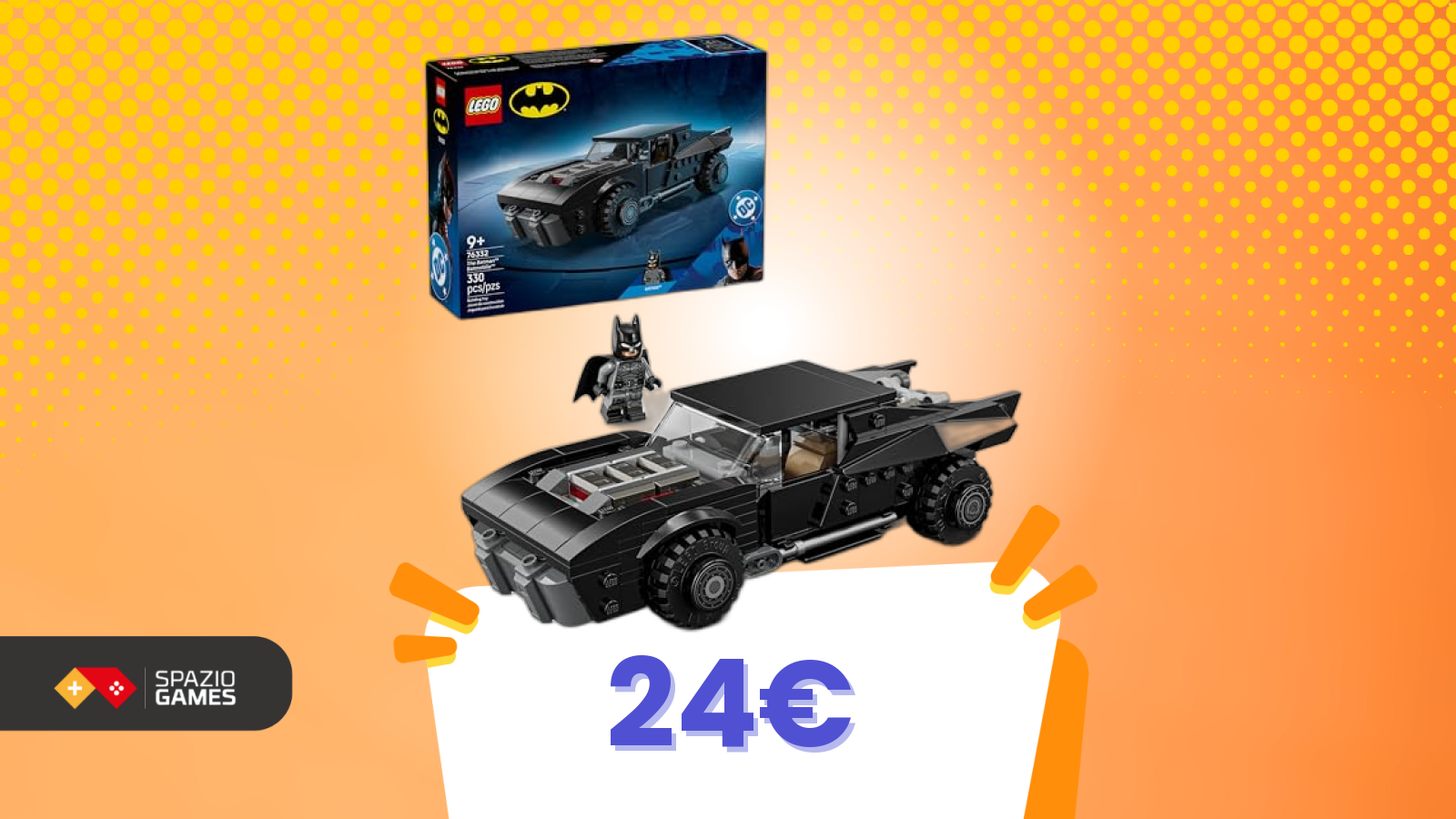 Sconto incredibile sulla Batmobile LEGO: prezzo record a 24€