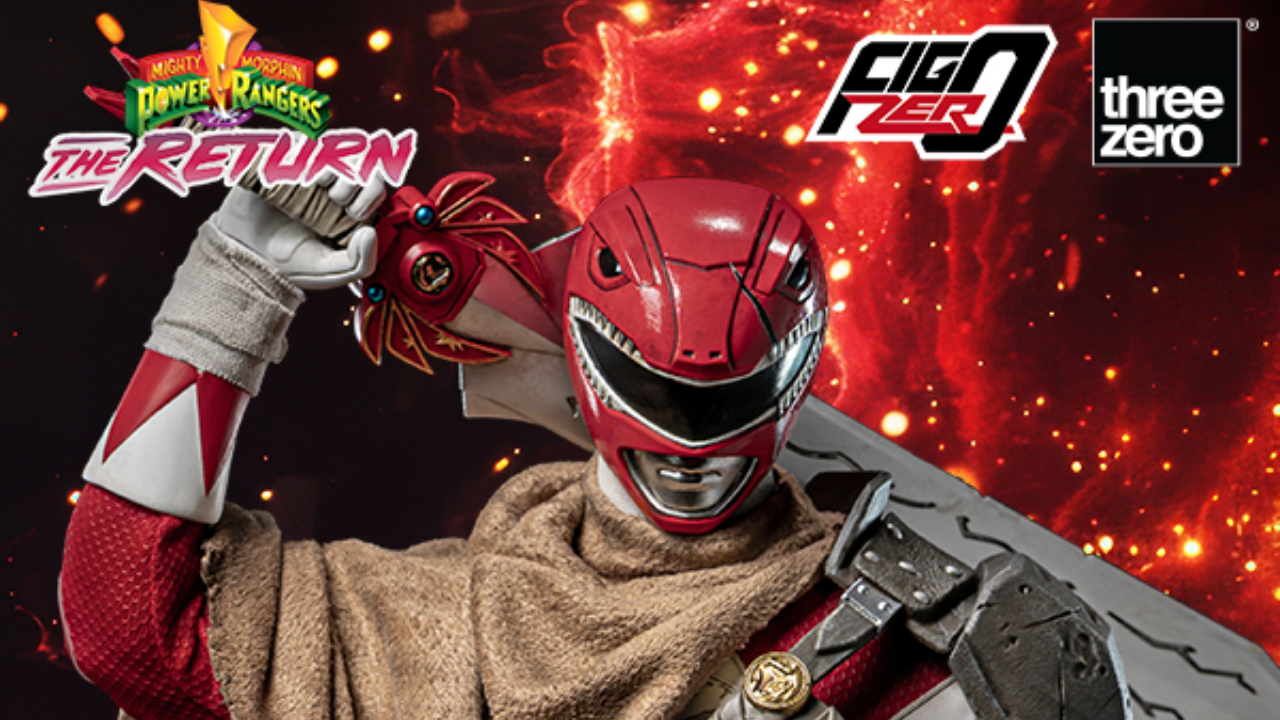 Mighty Morphin Power Rangers: The Return, ecco il nuovo Red Power Ranger firmato Threezero