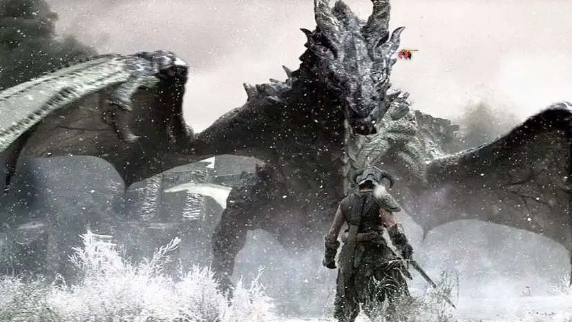 Skyrim, un giocatore scopre un NPC assurdamente forte