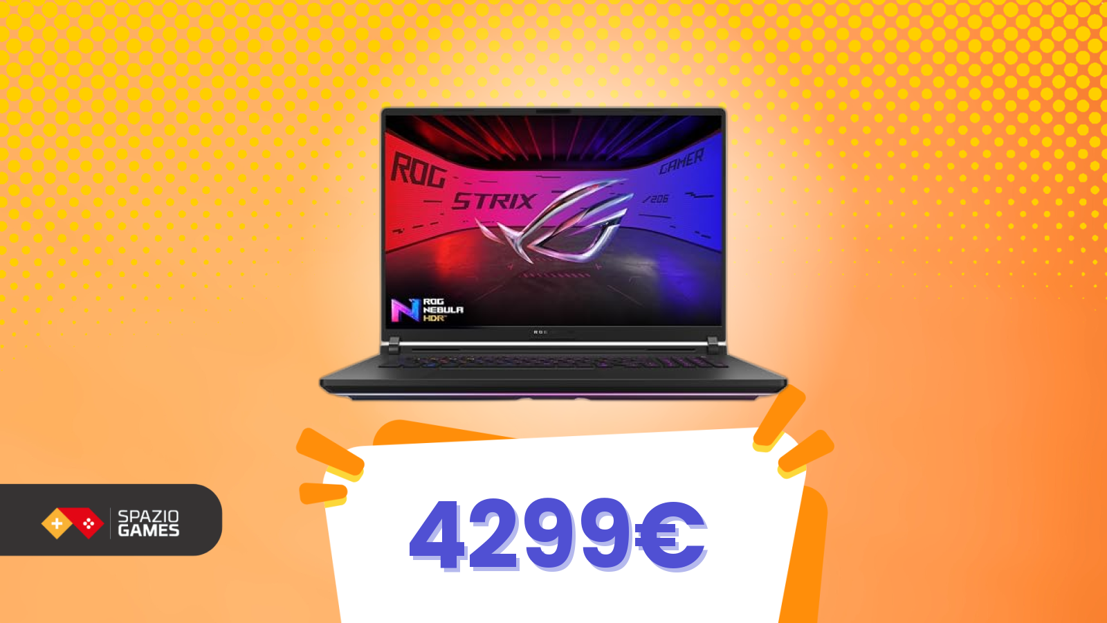 Anteprima: Cerchi solo il TOP del TOP? Questo ASUS ROG in forte sconto è quello giusto