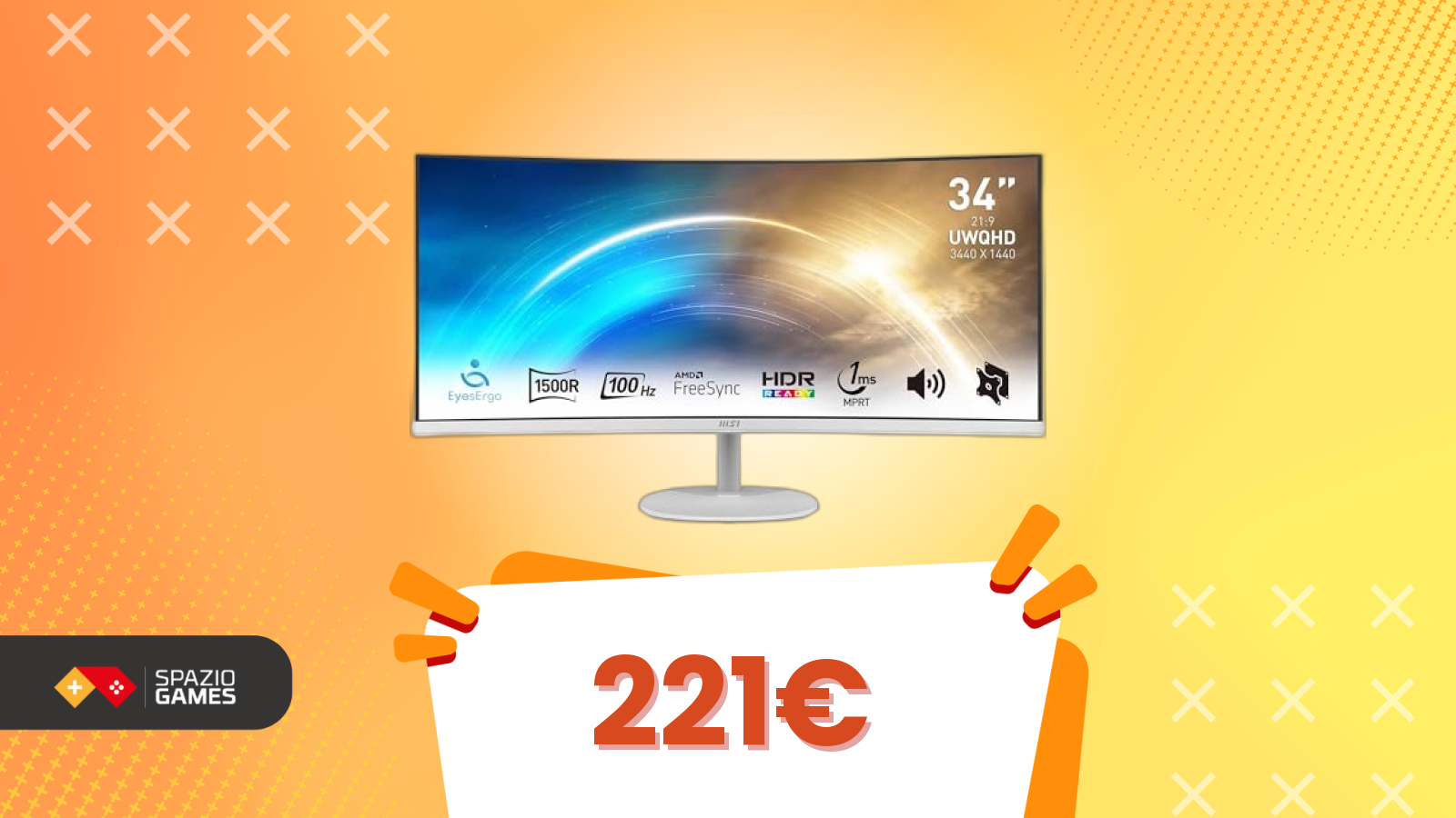 Anteprima: Questo monitor costa in media 250€: oggi su Amazon è molto più economico