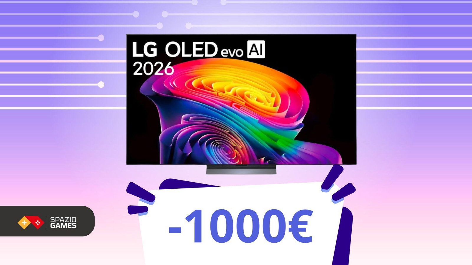È questo il miglior OLED del 2026? LG C6 in super sconto