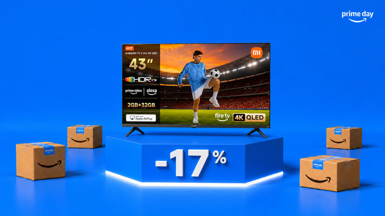 Immagine di Xiaomi TV F Pro 43 scende sotto i 250€: smart TV in offerta