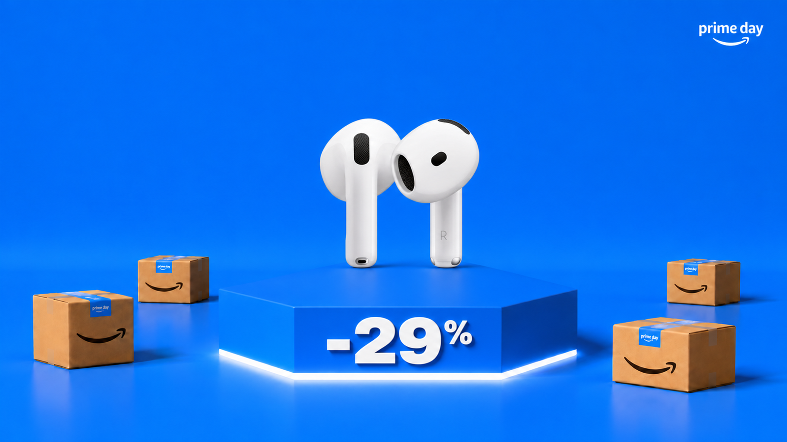 AirPods 4 con cancellazione attiva del rumore: sconto del 29%
