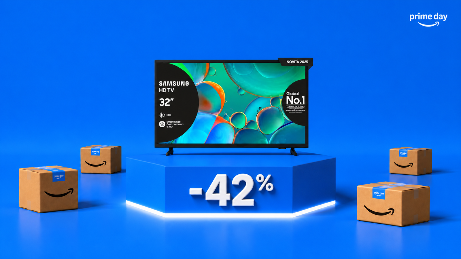 Smart tv Samsung H5000F, il 42% di sconto la rende un'occasione