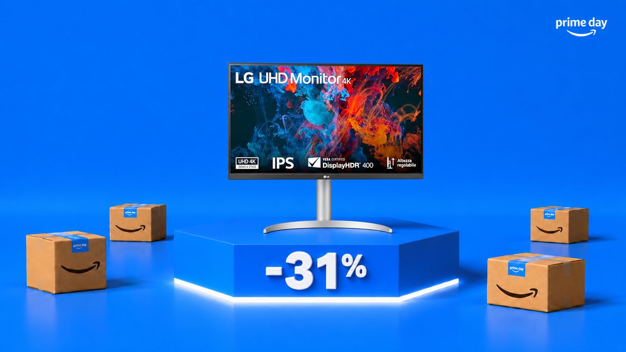 Immagine di Monitor LG 27UP650K al 31% di sconto: occasione sotto i 206€