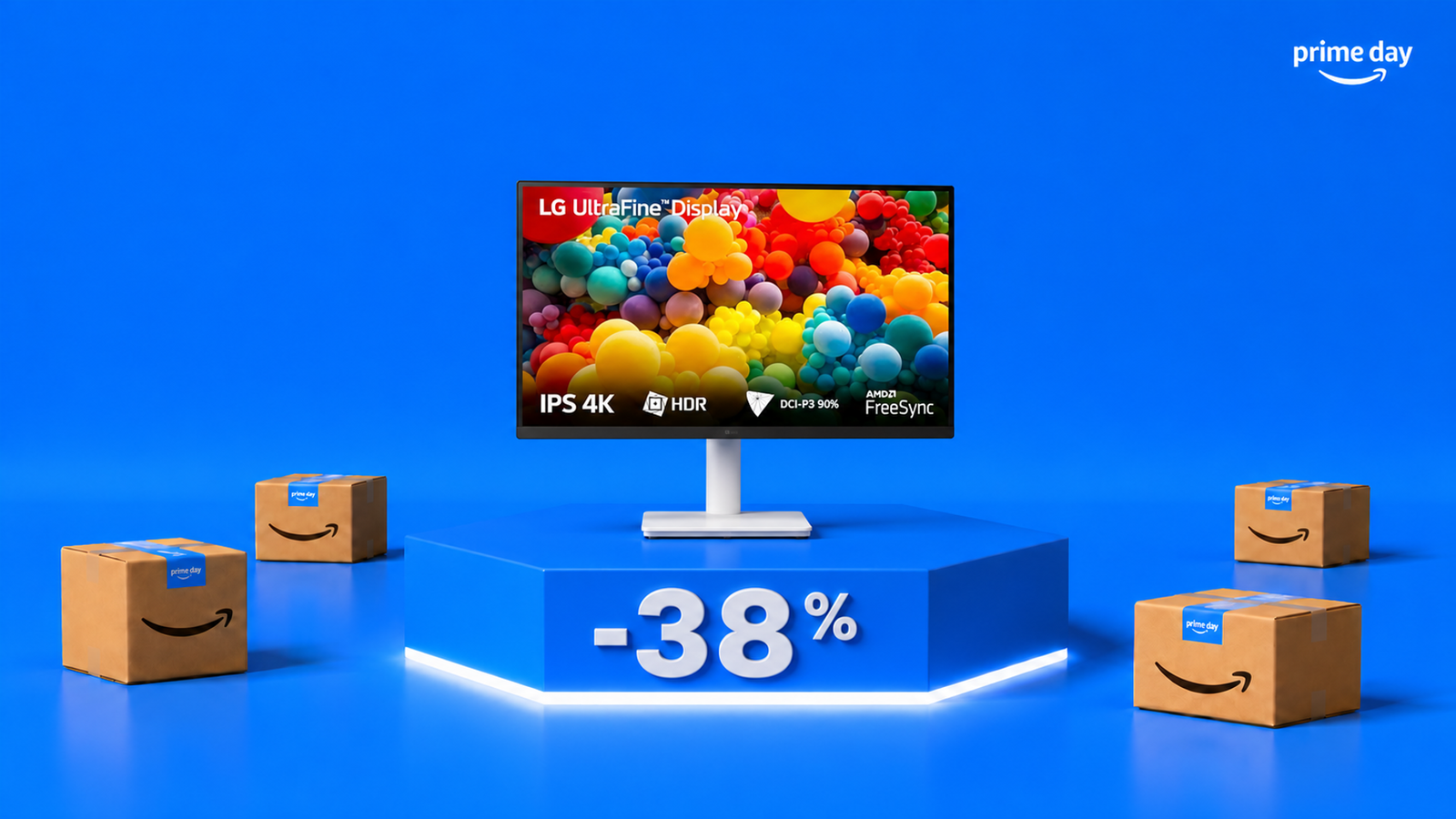 Il monitor LG 27US500 cala del 38%: occasione con 100€ di sconto