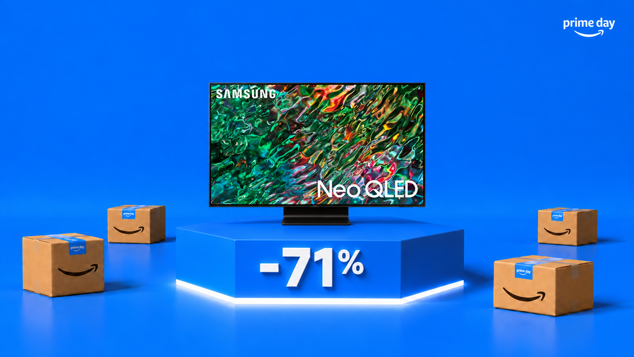 Immagine di Samsung QN90B al -70%: la smart TV diventa un'occasione