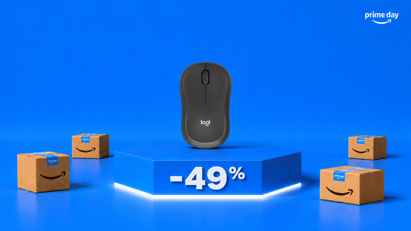 Mouse wireless Logitech M240 Silent quasi a metà prezzo: ora costa 15€