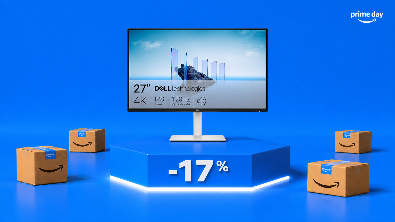 Monitor Dell 27 Plus in offerta: ora lo sconto supera il 17%