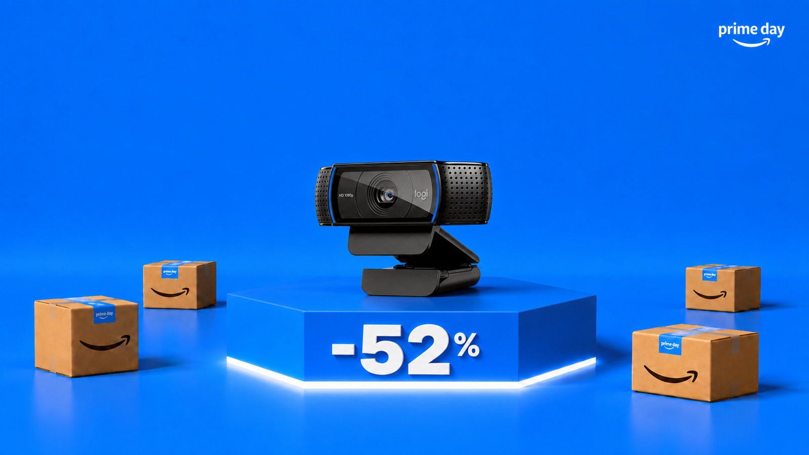 Logitech C920 HD Pro Webcam a metà prezzo: lo sconto è del 52%