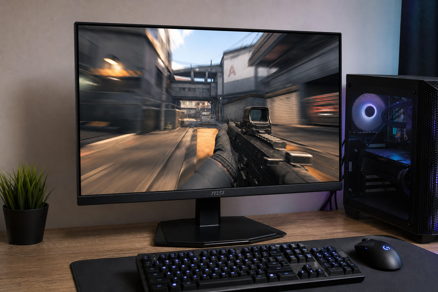180Hz MSI sotto i 90€: monitor gaming IPS su Amazon