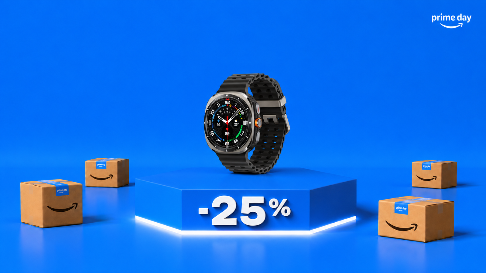 Galaxy Watch Ultra 2025 LTE 47mm scende di 150€: ora è più invitante