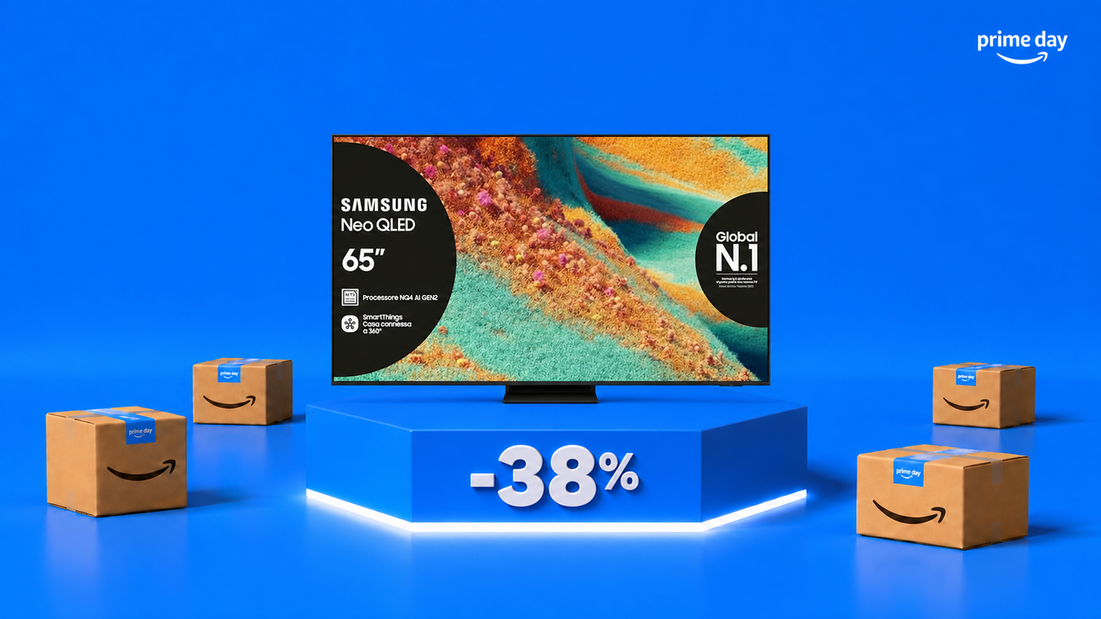 Samsung Neo QLED 4K QN85F da 65 pollici: 550€ di sconto