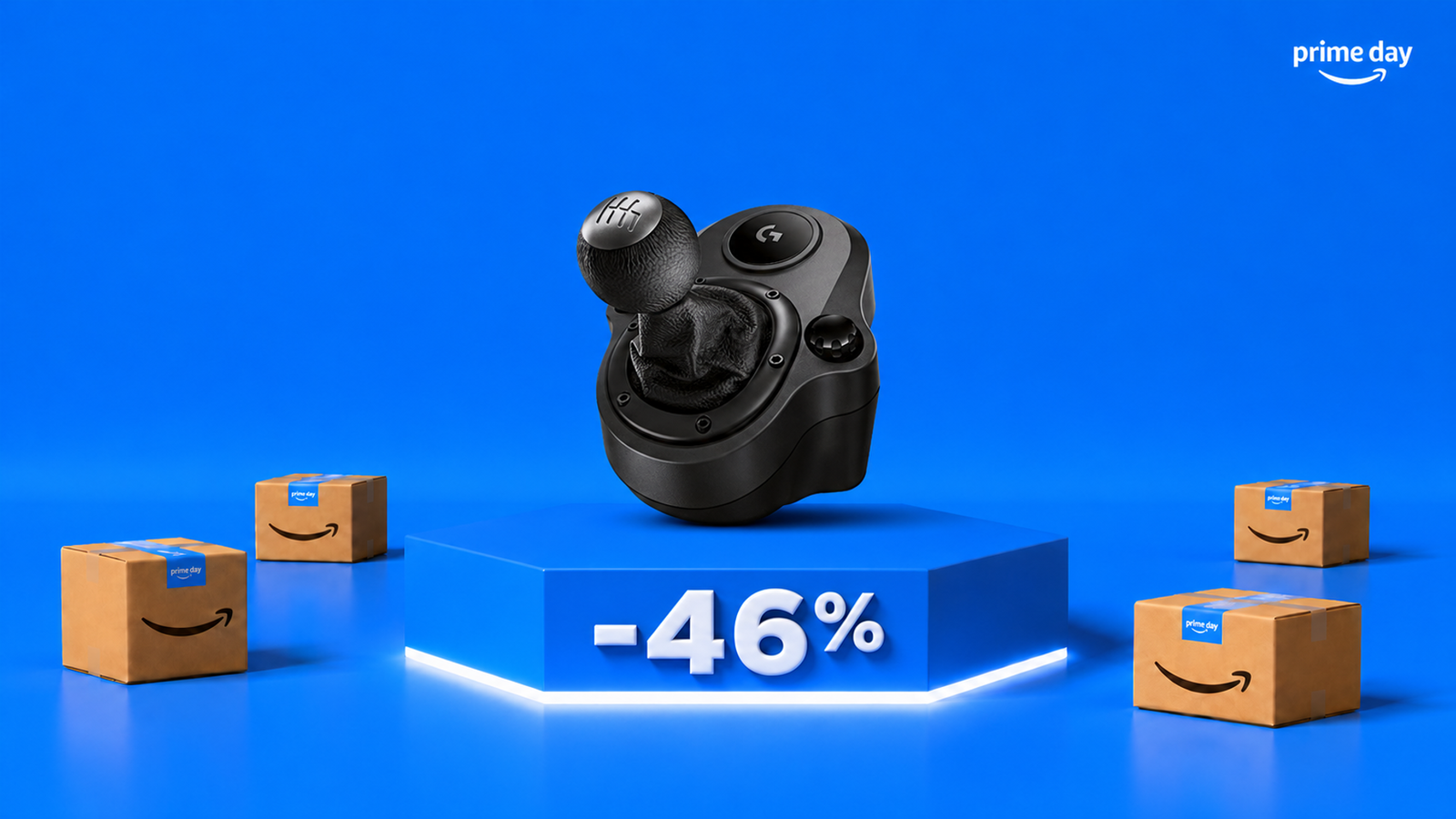 Logitech Driving Force Shifter cala del 46%: occasione per il sim racing
