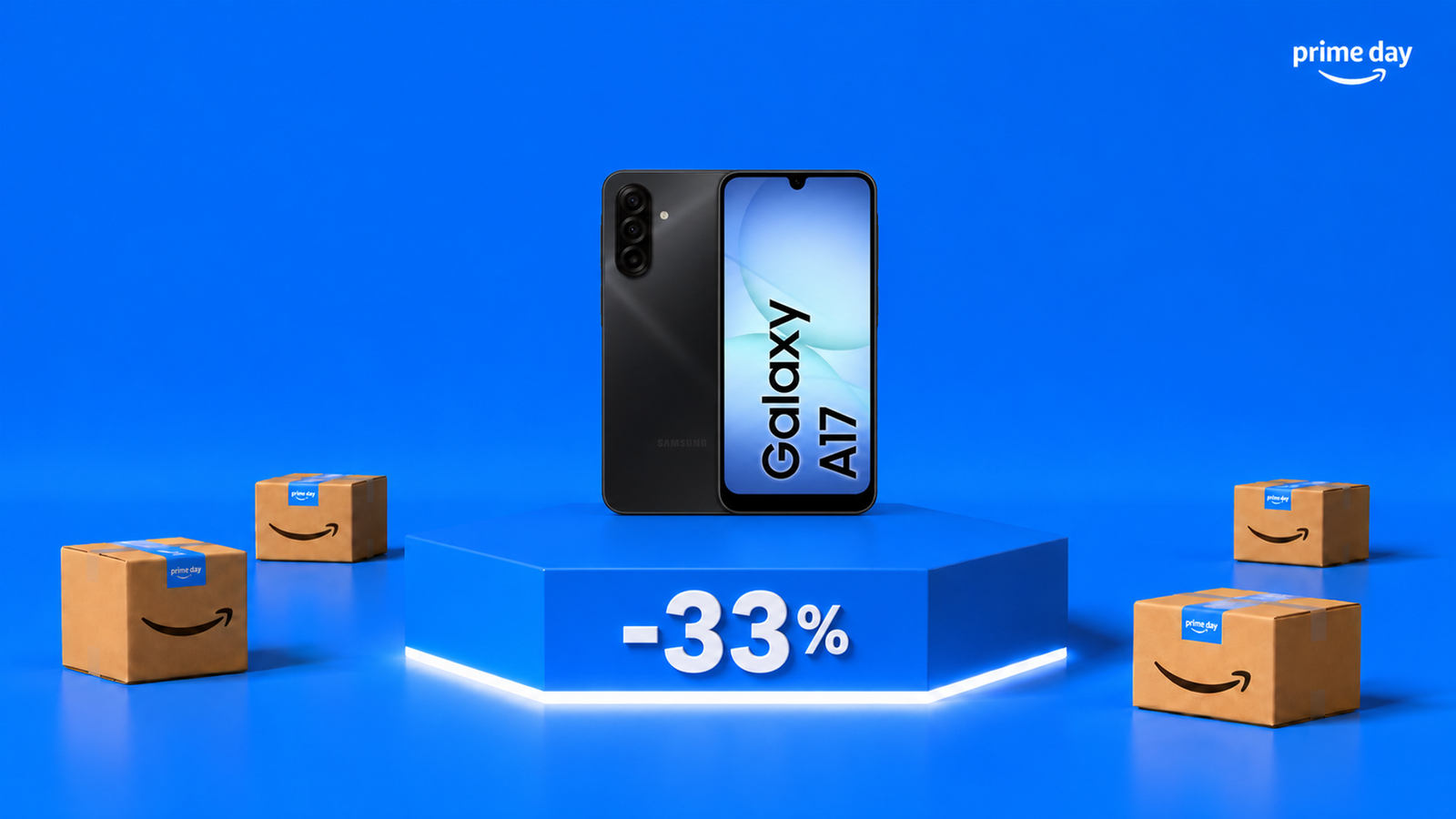 Samsung Galaxy A17 5G da 128GB cala del 33%: ora è sotto i 160€