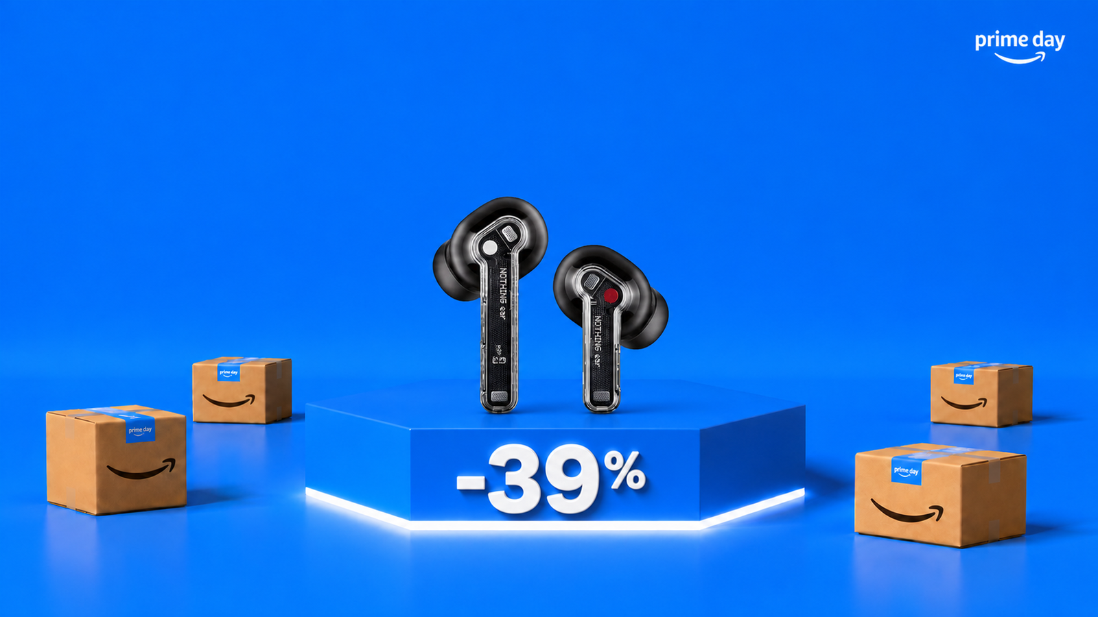Nothing Ear al 39% di sconto: gli auricolari ora costano 79€