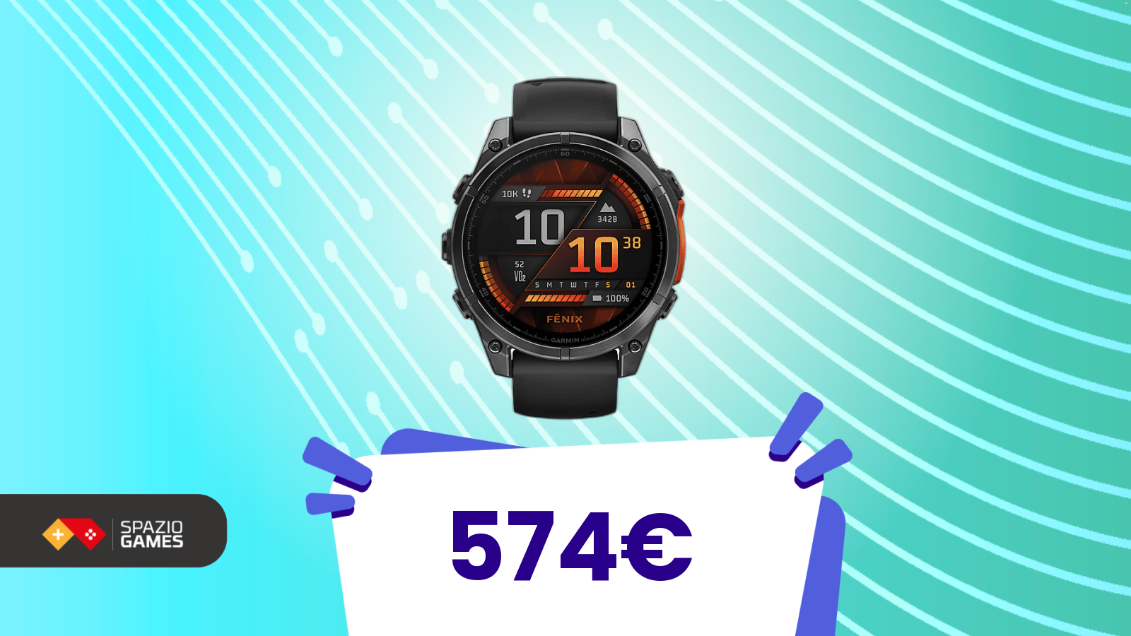 Non crederai al prezzo del Garmin Fenix 8 oggi da Mediaworld