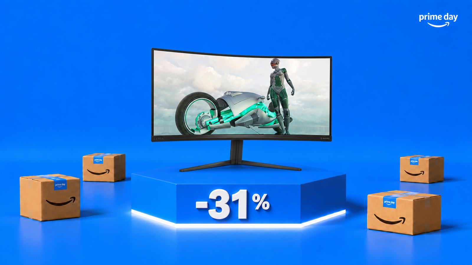Monitor gaming Philips 34M2C3500L: ora lo sconto è del 31%