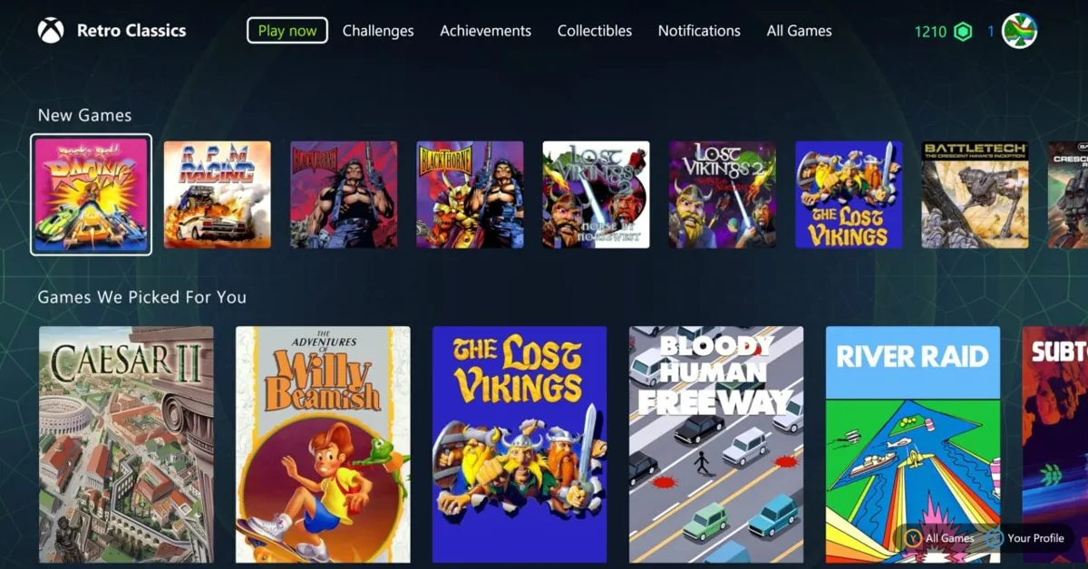 XBOX accoglie una raffica di classici anni '90