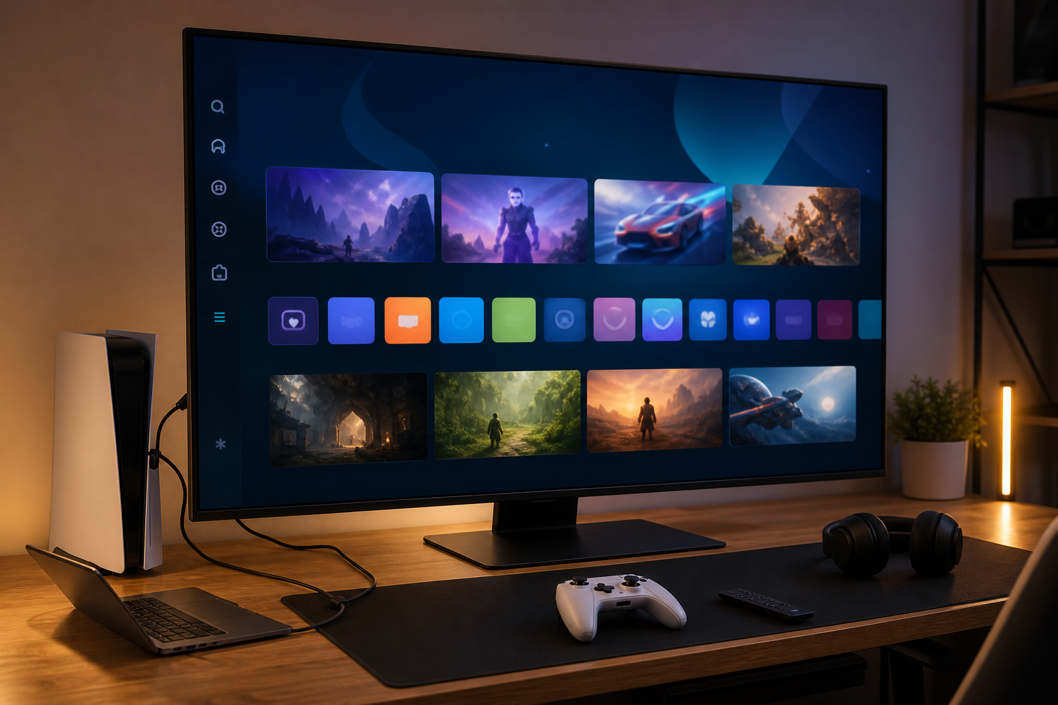 43 pollici 4K con Gaming Hub: Samsung M7 -40% su Amazon