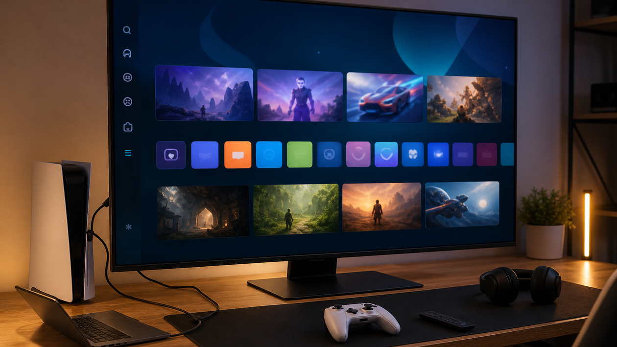 Immagine di 43 pollici 4K con Gaming Hub: Samsung M7 -40% su Amazon