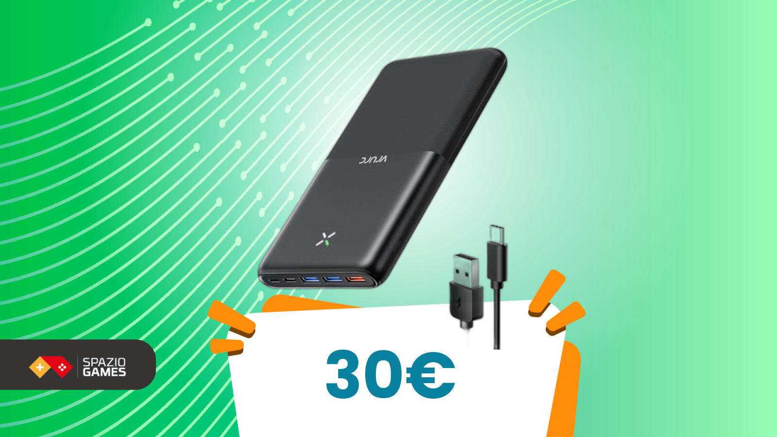 Il powerbank da 30000 mAh che sta lasciando indietro tutti (e oggi è scontato)