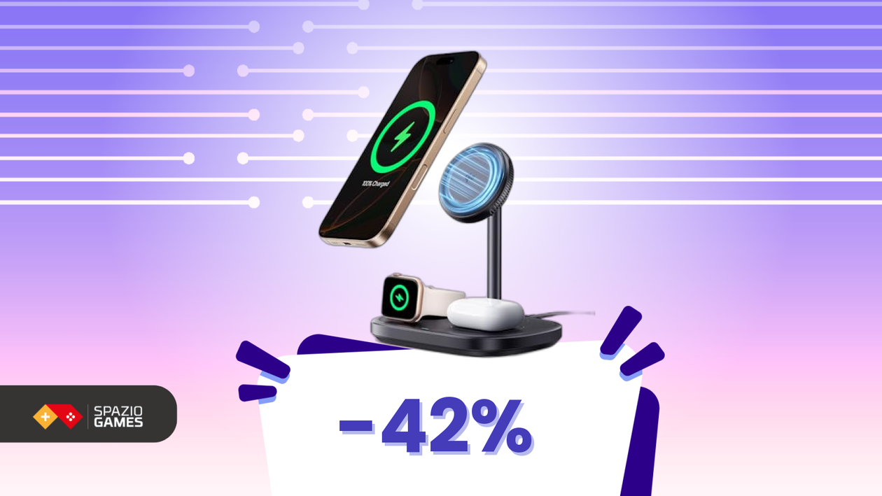 Immagine di Quando lo sconto fa storia: -40% e record di prezzo per questo caricatore wireless