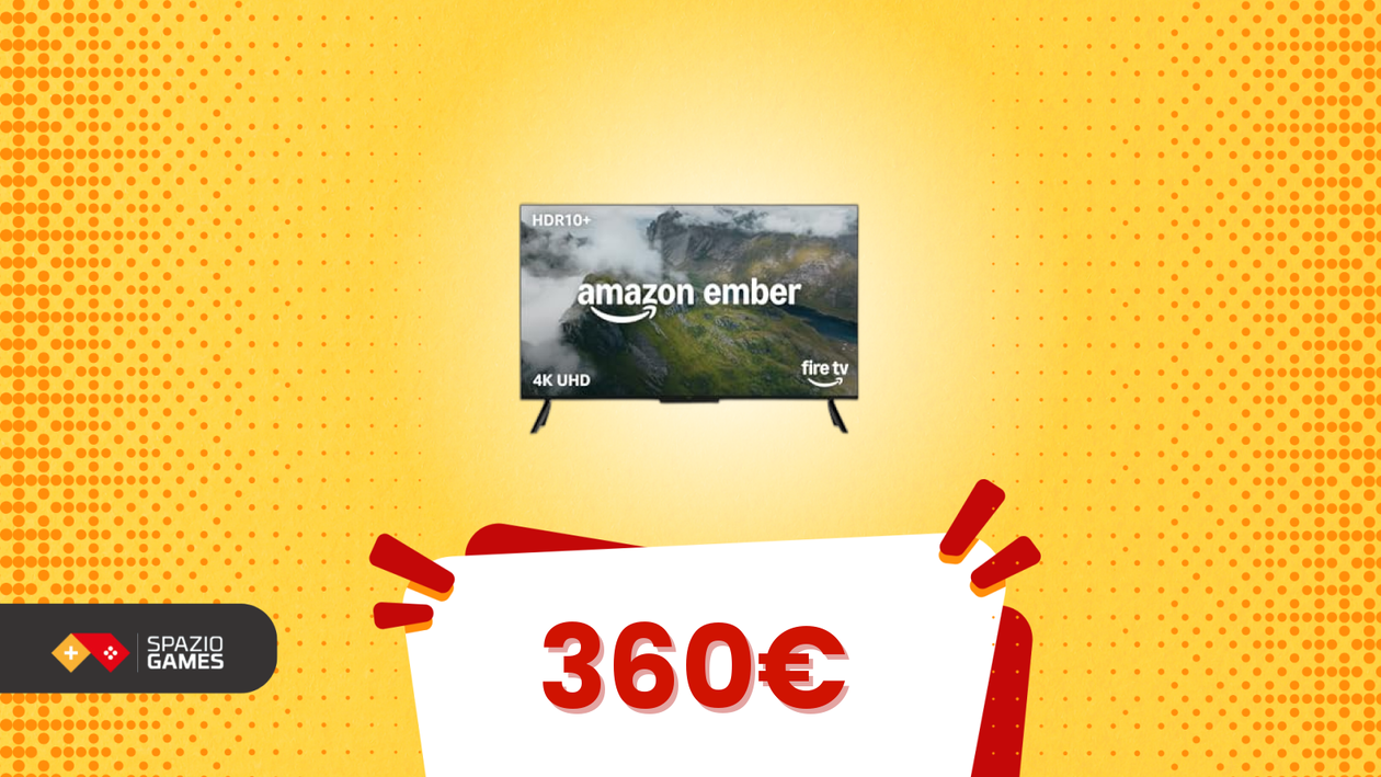Immagine di -49% sulla TV Amazon: offerta già attiva, ma al Prime Day potrebbe non scendere di più