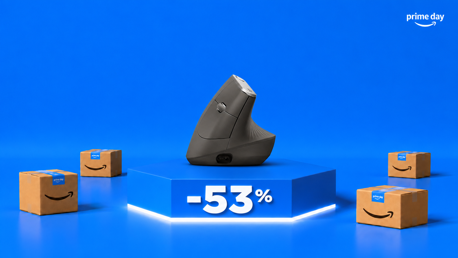 Logitech MX Vertical a metà prezzo: il mouse ergonomico ora conviene
