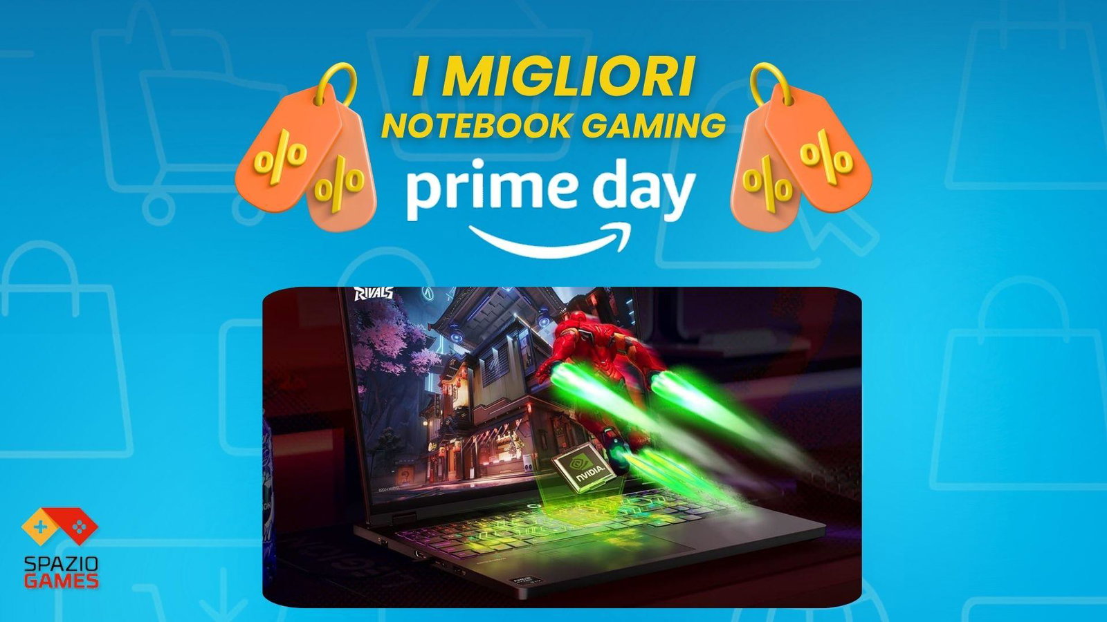 Anteprima: FPS, ray tracing e sconti: i notebook gaming protagonisti del Prime Day 2026