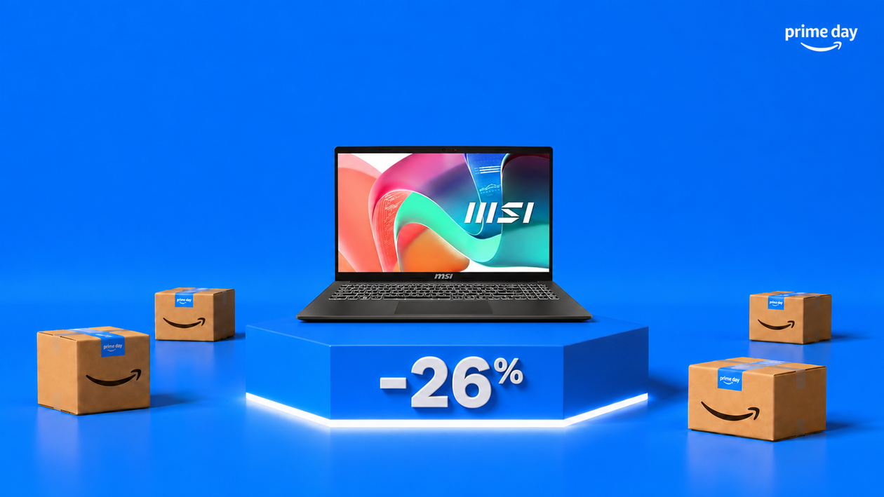 Immagine di MSI Modern 15 F13MG crolla di 170€: il notebook ora è più interessante