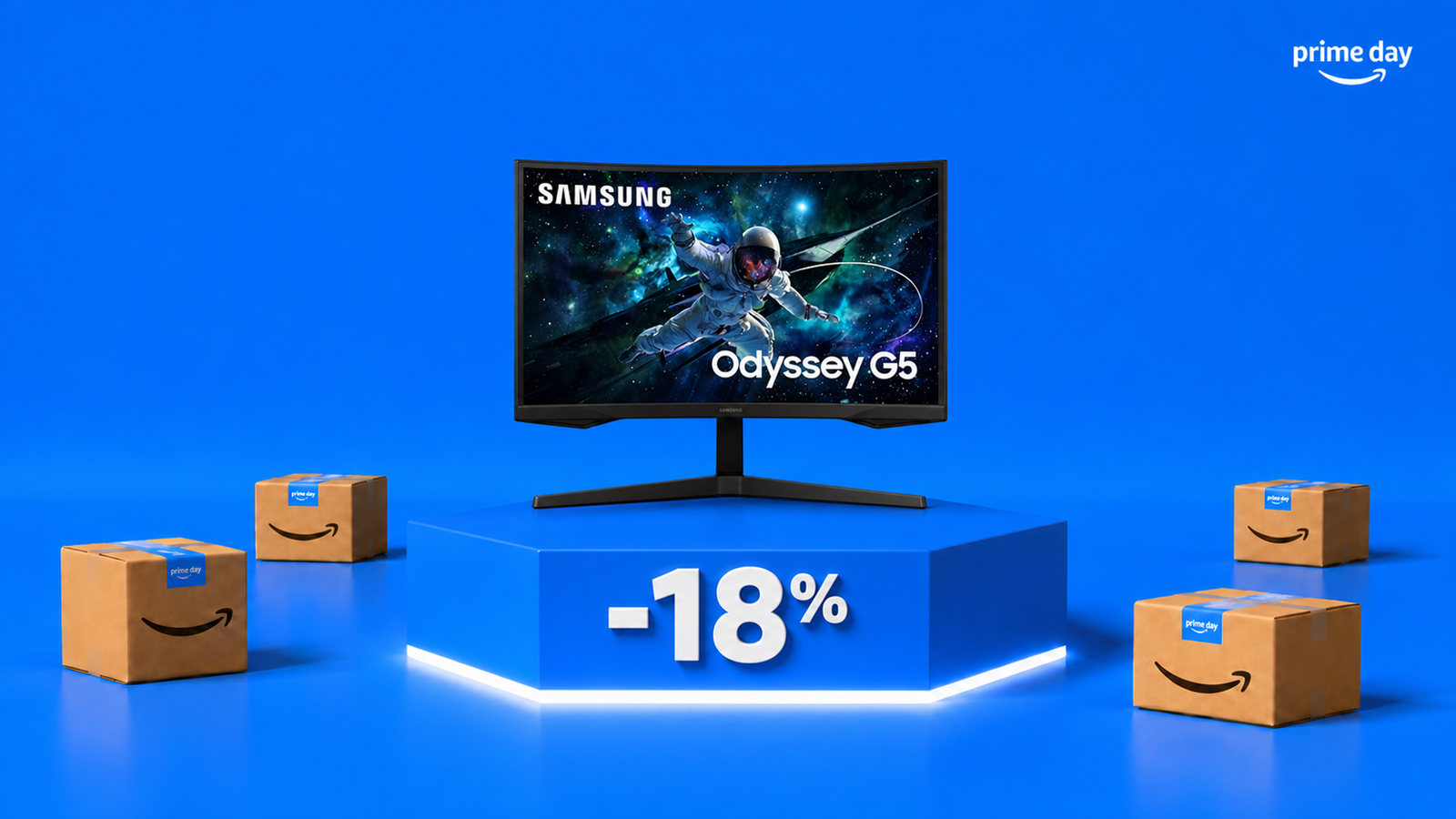 Samsung Odyssey G5 a soli 135,85 €: il monitor gaming è un affare