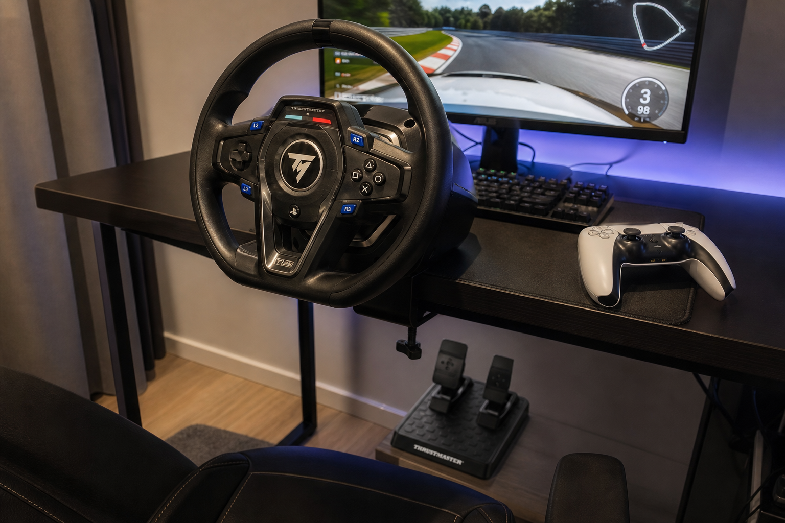 Anteprima: Force Feedback PS5 e PC a 126,81€: Thrustmaster T128 su Amazon