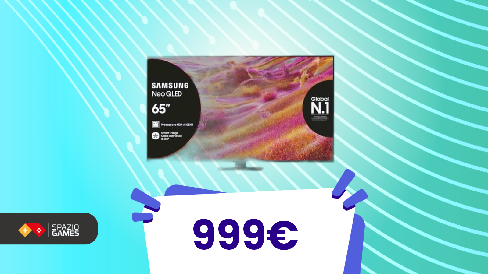 Colpo di scena Prime Day: TV Samsung scontata del 38% solo ora