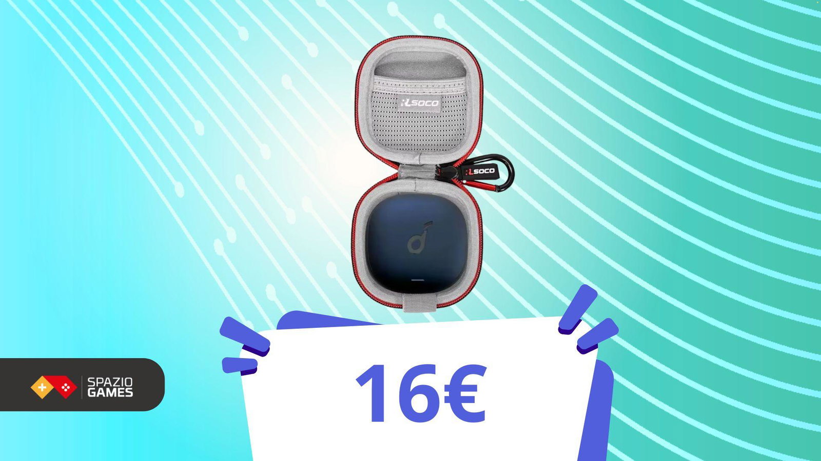 Auricolari Anker tra i più popolari? Questa custodia è il complemento ideale