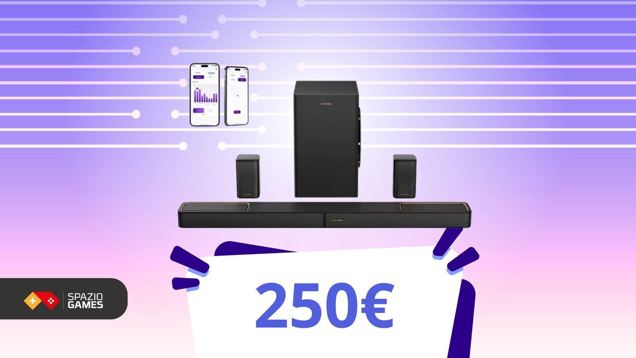 Immagine di Audio surround reale a 250€: l’offerta che non resta a lungo su questa soundbar