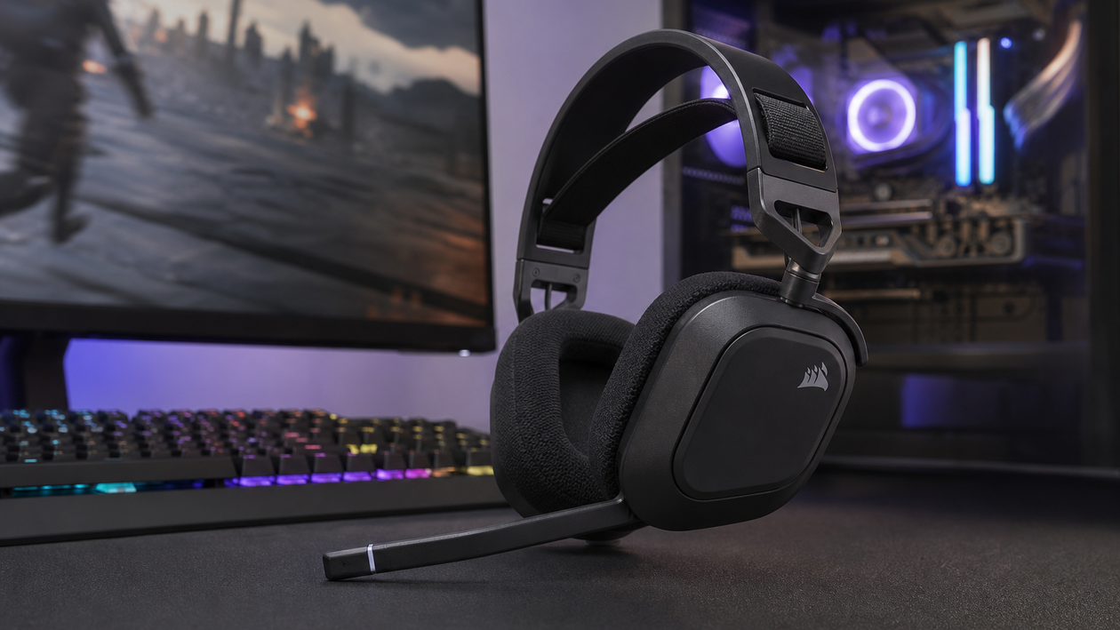 Immagine di Dolby Atmos wireless a 89,99€: Corsair HS80 su Amazon