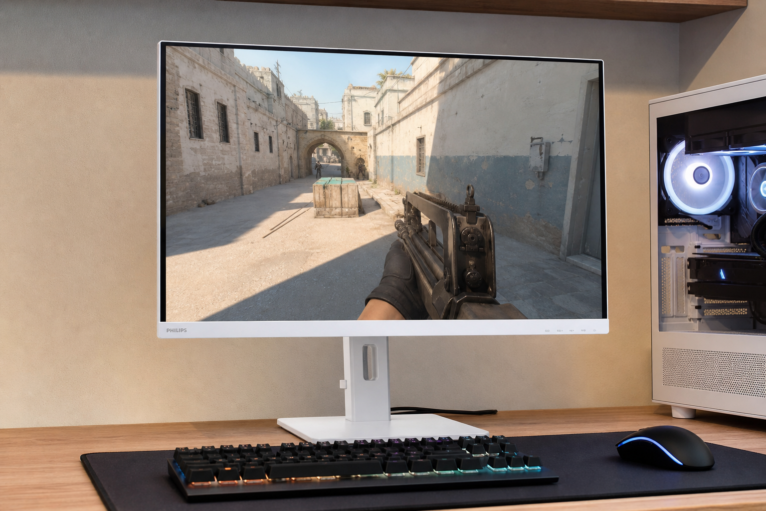 260Hz WQHD sotto i 200€: Philips 27M2N3501PA su Amazon